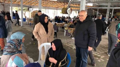 DENİZLİ (İHA) – Umre ibadetini tamamlayarak Denizli’ye dönen Çameli Belediye