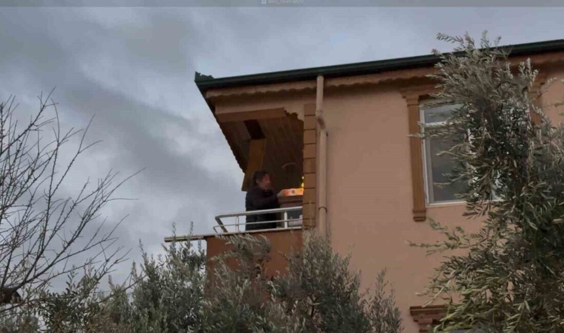 Bursa’nın İznik ilçesinde iki katlı bir evin çatı katında çıkan