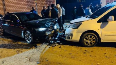 Şanlıurfa’nın Ceylanpınar ilçesinde 2 kişinin yaralandığı trafik kazasında kaza yapan