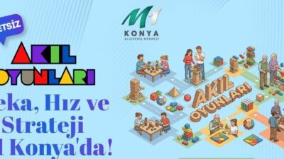 M1 Konya AVM, sömestr döneminde zeka, hız ve stratejiyi buluşturan