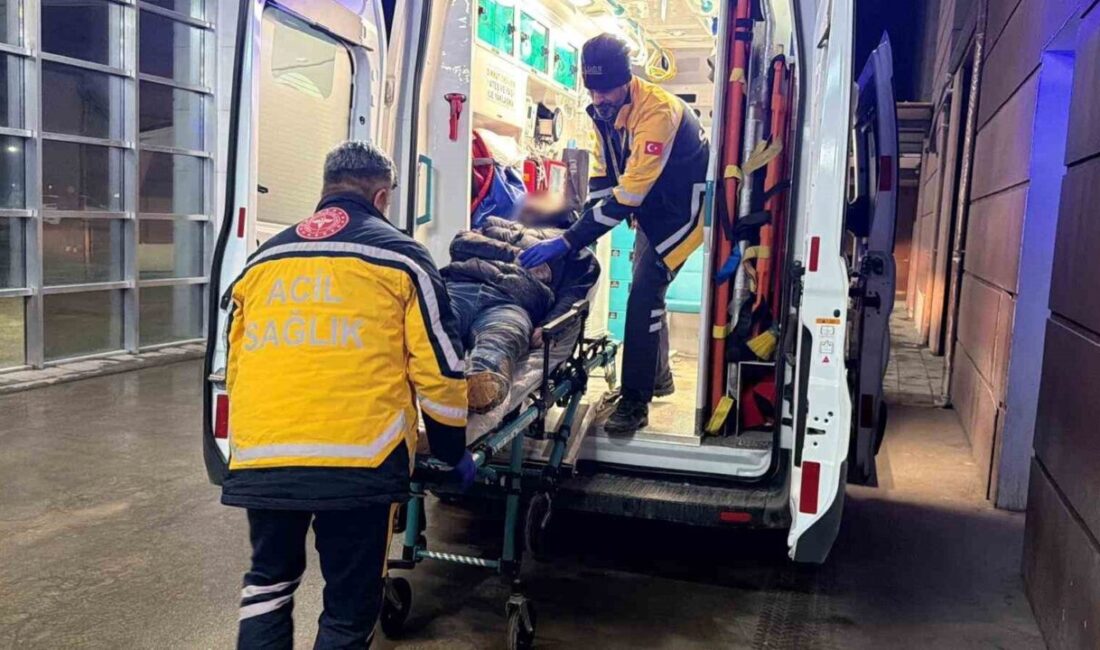 Adıyaman’da, sokak ortasında fenalık geçiren madde bağımlısı olduğu iddia edilen