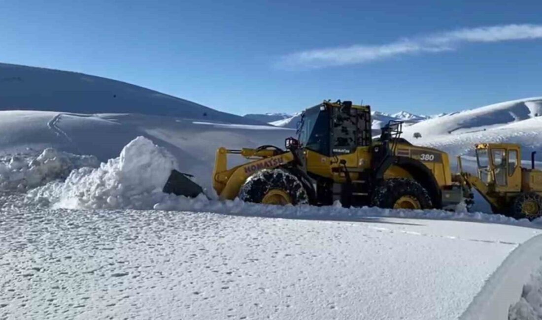 Malatya Büyükşehir Belediyesi ekipleri, il genelinde etkili olan yoğun kar