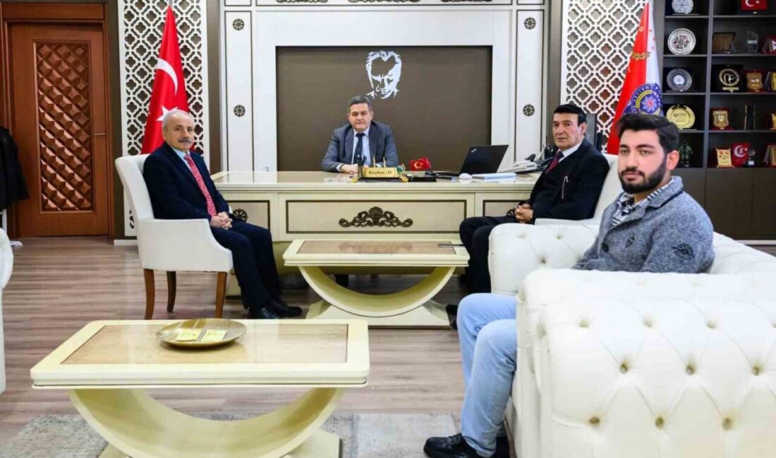 Malatya Gazeteciler Cemiyeti (MGC) Başkanı Vahap Güner, Başkan Yardımcısı Ali