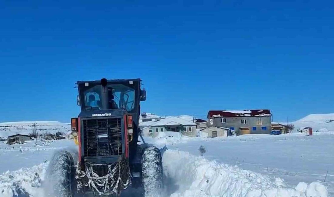 Malatya Büyükşehir Belediyesi ekipleri, karla mücadele çalışmalarını aralıksız sürdürürken, 176