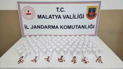 Malatya’da 5 bin 561 adet sentetik ecza hap ele geçirildi.