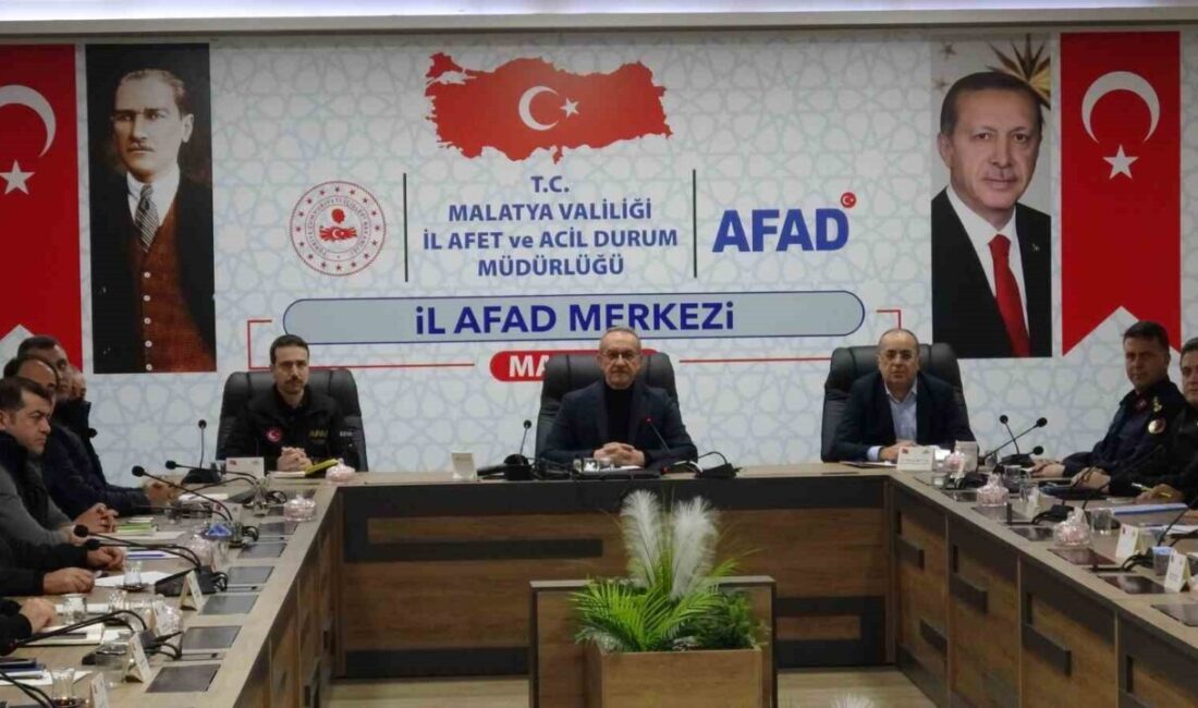 Malatya’da etkili olması beklenen yoğun kar yağışı ve buzlanma nedeniyle