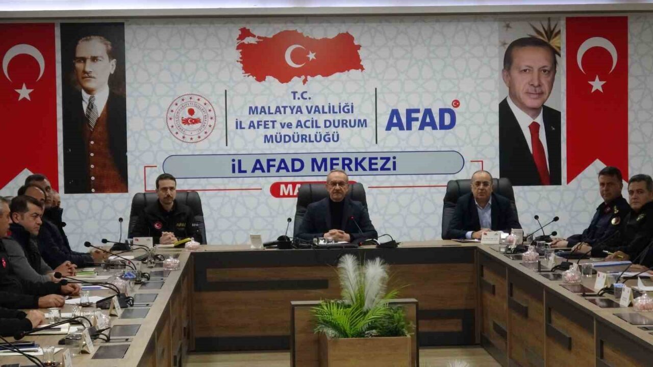 Malatya’da etkili olması beklenen yoğun kar yağışı ve buzlanma nedeniyle