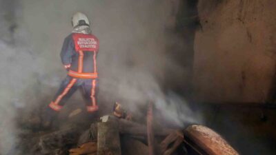 Malatya’da çıkan yangında bir ev kullanılmaz hale geldi. Olay, akşam