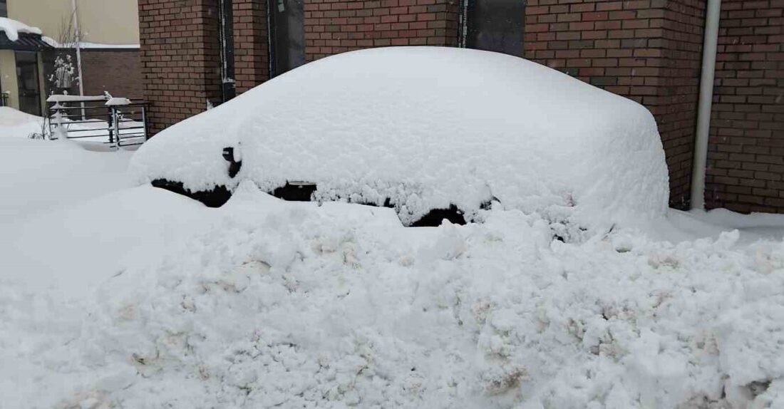Malatya’da sabaha karşı başlayan kar yağışı özellikle kırsal bölgelerde etkisini