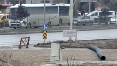 Malatya’da otobüs ile otomobilin çarpışması sonucu meydana gelen trafik kazasında