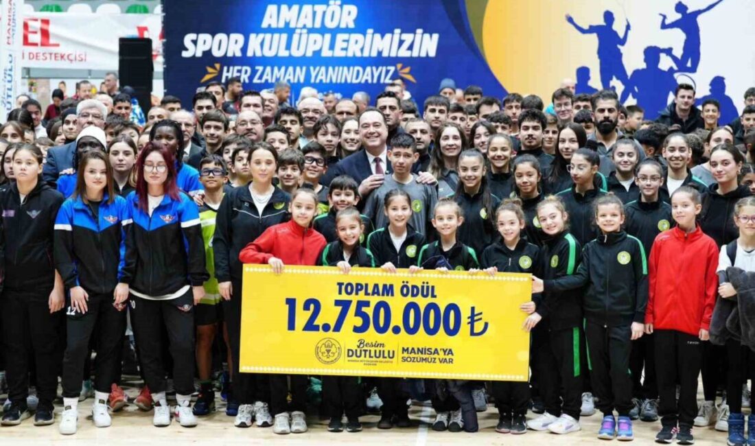 Manisa Büyükşehir Belediyesi, amatör spor kulüplerine verdiği desteği bu yıl