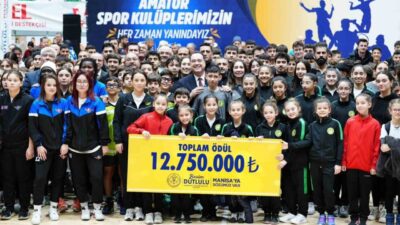 Manisa Büyükşehir Belediyesi, amatör spor kulüplerine verdiği desteği bu yıl