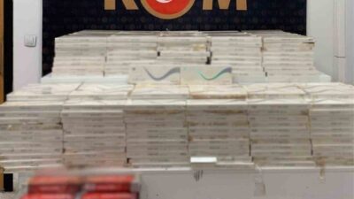 Mardin’in Kızıltepe ilçesinde durdurulan 2 tırda gümrük kaçağı 7 bin