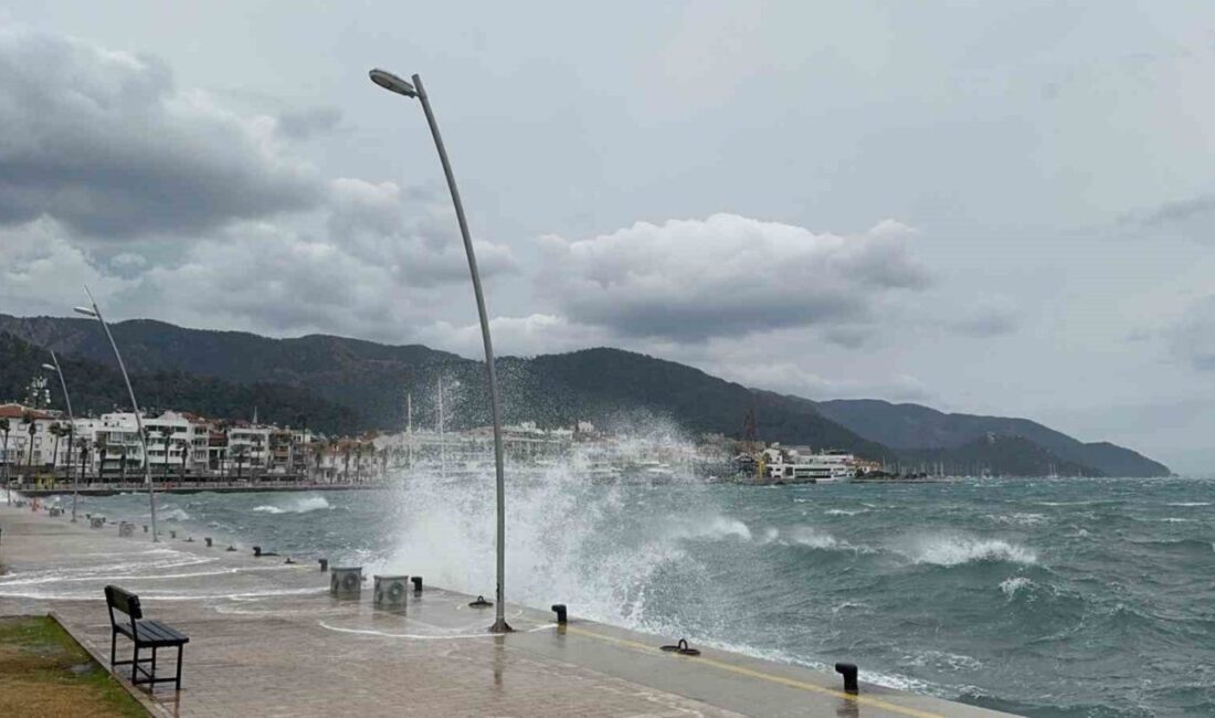 Meteoroloji 4. Bölge Müdürlüğü’nün Muğla ve kıyıları için yaptığı fırtına