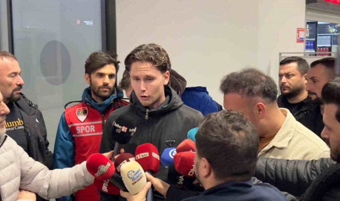 Trabzonspor’un İtalya Serie A ekiplerinden Parma’dan transfer ettiği Norveçli futbolcu