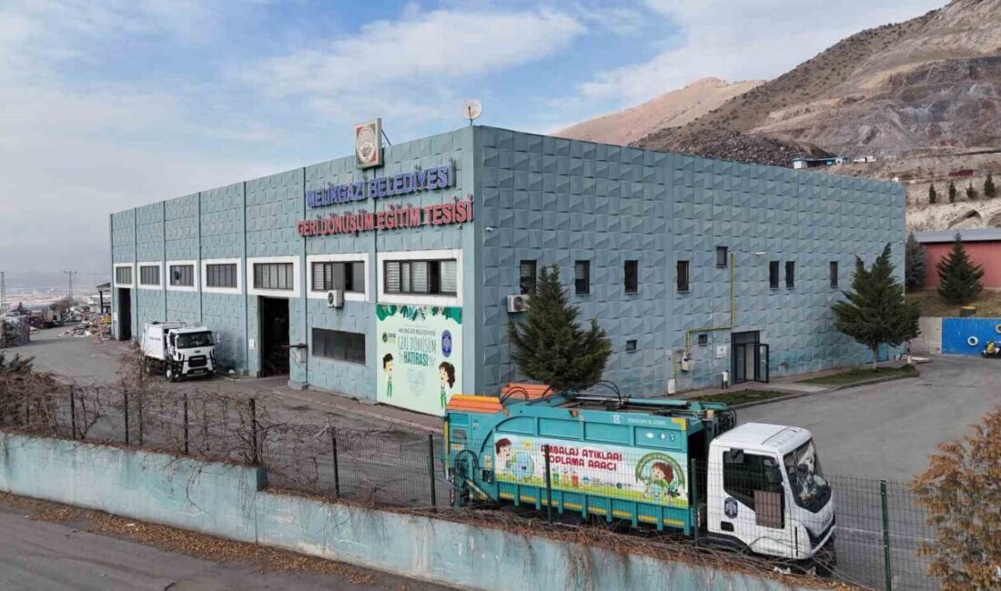 Melikgazi Belediyesi Geri Dönüşüm Tesisi’nde yıllık ortalama 9000 ton geri