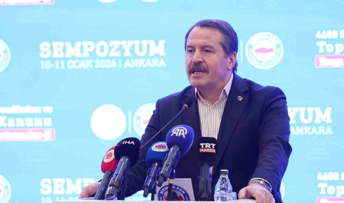 Memur Sendikaları Konfederasyonu (Memur-Sen) Genel Başkanı Ali Yalçın, “4688 Sayılı