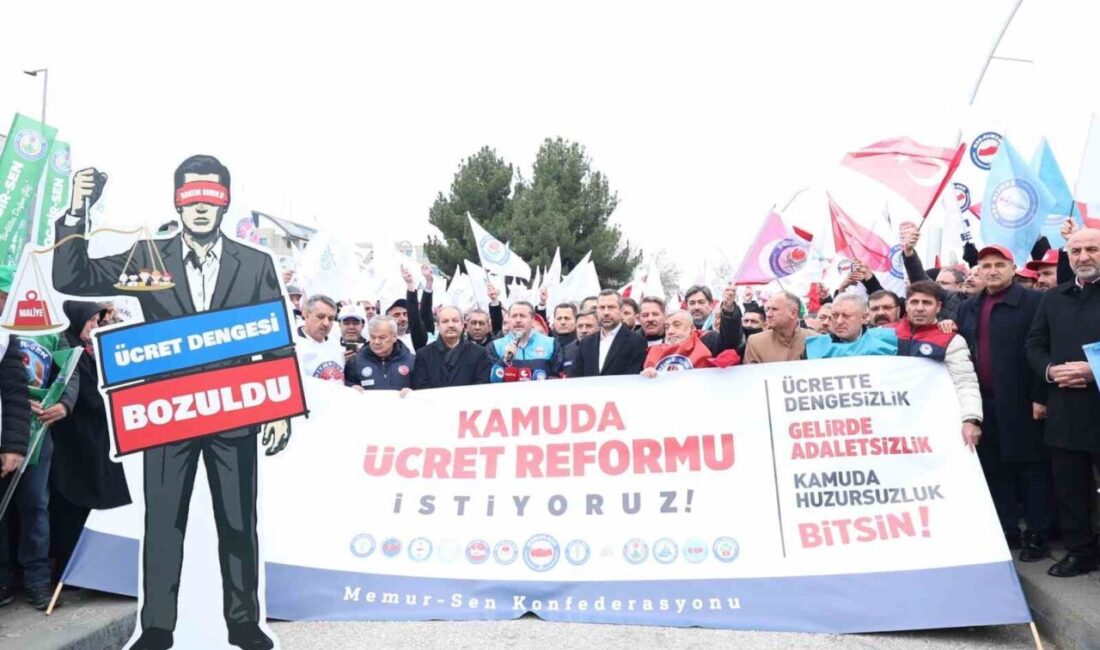 Memur Sendikaları Konfederasyonu (Memur-Sen) Genel Başkanı Ali Yalçın, “Ücret reformu