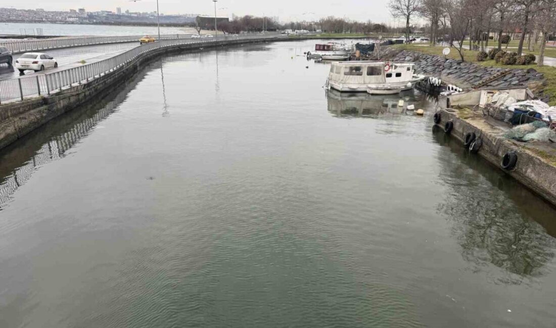 İstanbul Küçükçekmece Menekşe’de bulunan göl ile denizin kesiştiği noktada tedbir