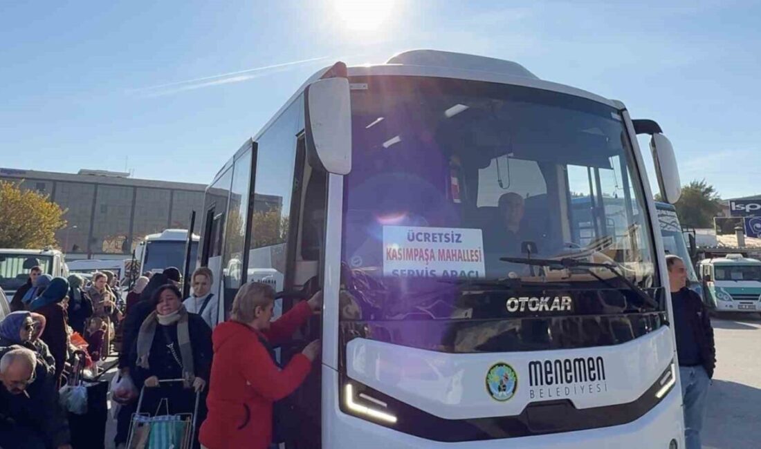 Menemen Belediyesi tarafından başlatılan ve ulaşımda toplam 14 hatta hizmet