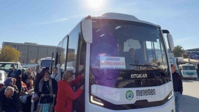 Menemen Belediyesi tarafından başlatılan ve ulaşımda toplam 14 hatta hizmet