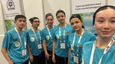 Antalya’da düzenlenen 11.Uluslararası Housekeeping Olimpiyatları’na katılan Menteşe Atatürk Turizm Mesleki