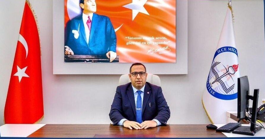 Menteşe İlçe Milli Eğitim Müdürü olarak atanan Mehmet Keleş, görevine