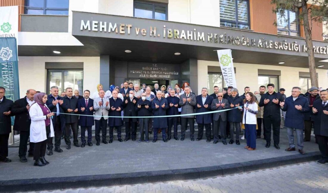 Konya’nın merkez Meram ilçesinde sağlık altyapısı önemli bir yatırım daha