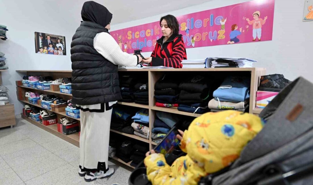 Mersin Büyükşehir Belediyesi, Kıyafet Evleri aracılığıyla dar gelirli ailelere giyim