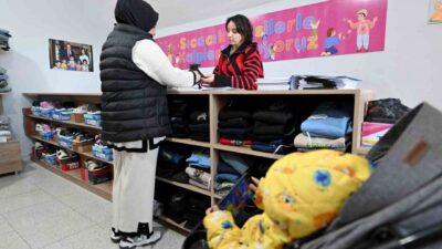Mersin Büyükşehir Belediyesi, Kıyafet Evleri aracılığıyla dar gelirli ailelere giyim