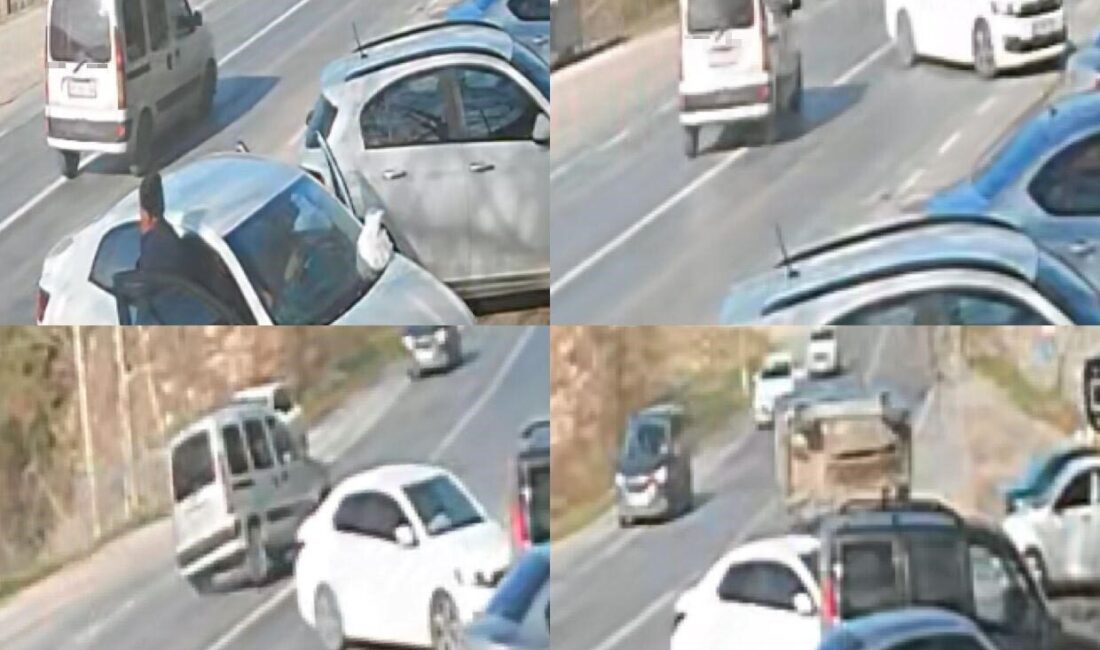 Mersin’in Tarsus ilçesinde içinde 6 kişinin olduğu hafif ticari araç