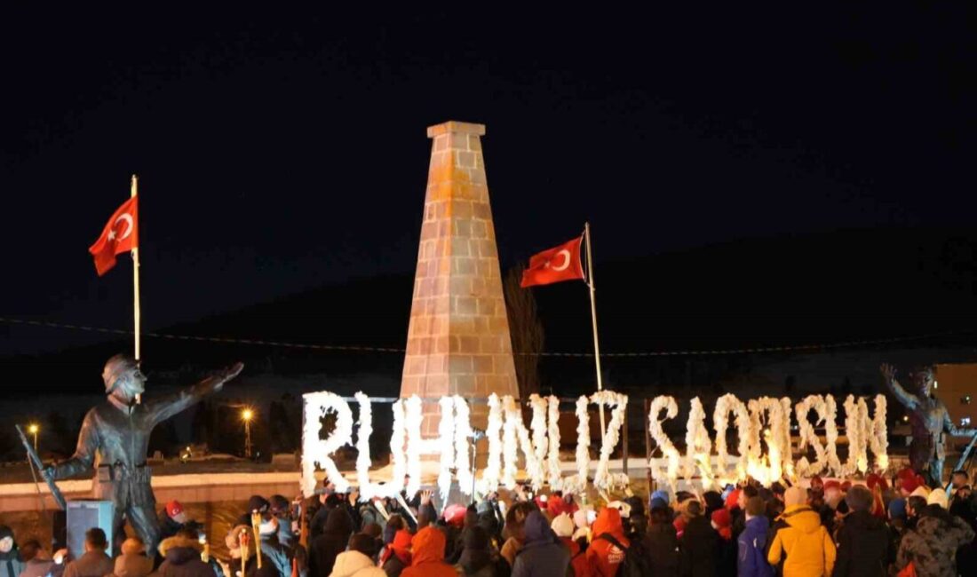 Kars’ta 111 yıl önce Sarıkamış Harekatı’nda şehit olan askerler için