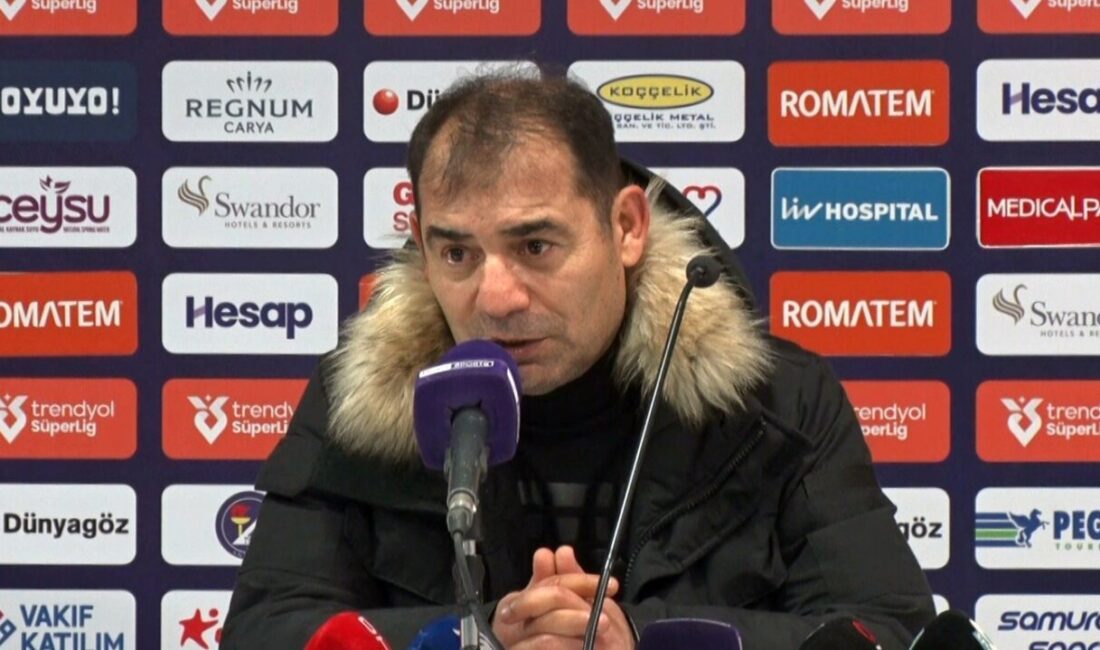 Gençlerbirliği Teknik Direktörü Metin Diyadin, Antalyaspor karşısında mağlubiyeti hak etmediklerini