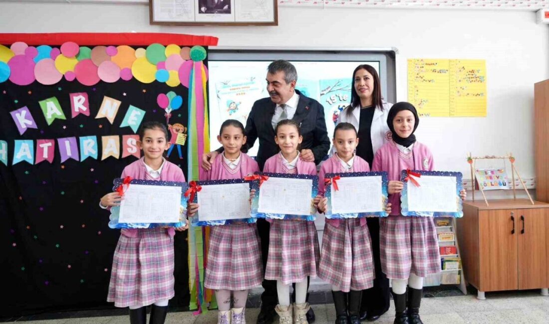 Milli Eğitim Bakanı Yusuf Tekin, 2025-2026 eğitim öğretim yılı birinci