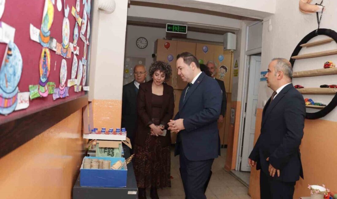 Zonguldak İlkokulu öğrencileri, çevre bilinci ve sıfır atık projeleri kapsamında