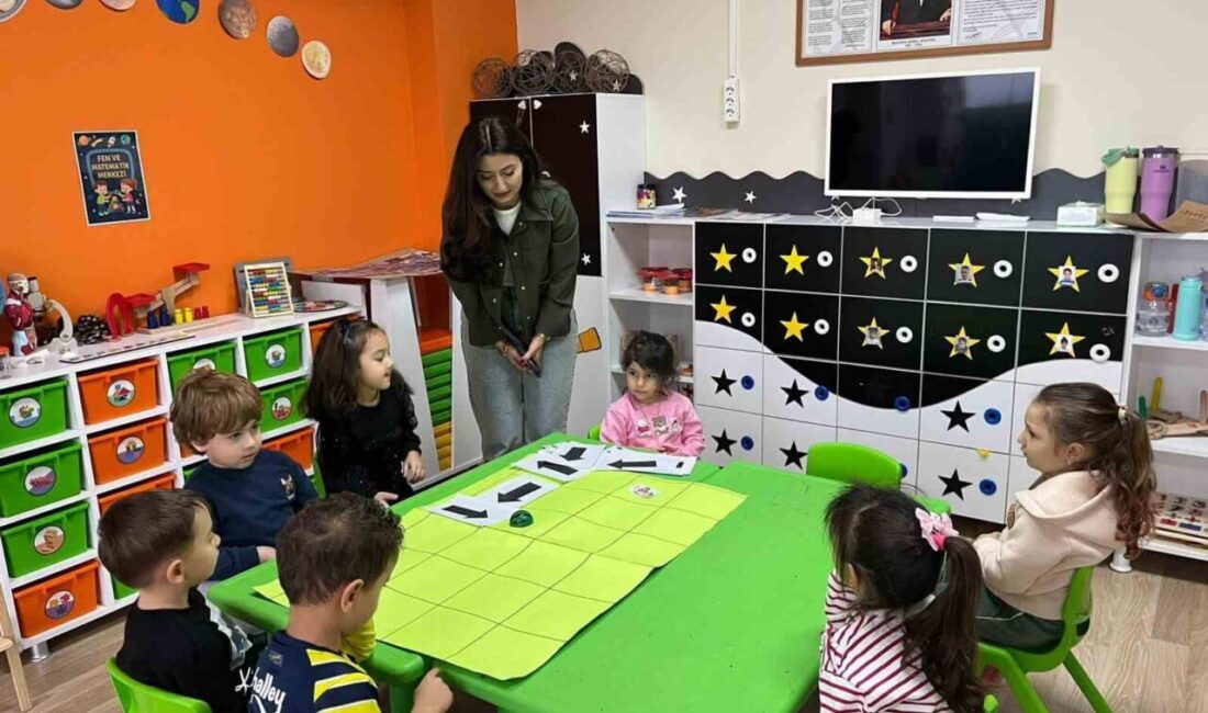 DÜZCE (İHA) – Düzce İl Özel İdaresi Gündüz Bakımevi öğrencileri,