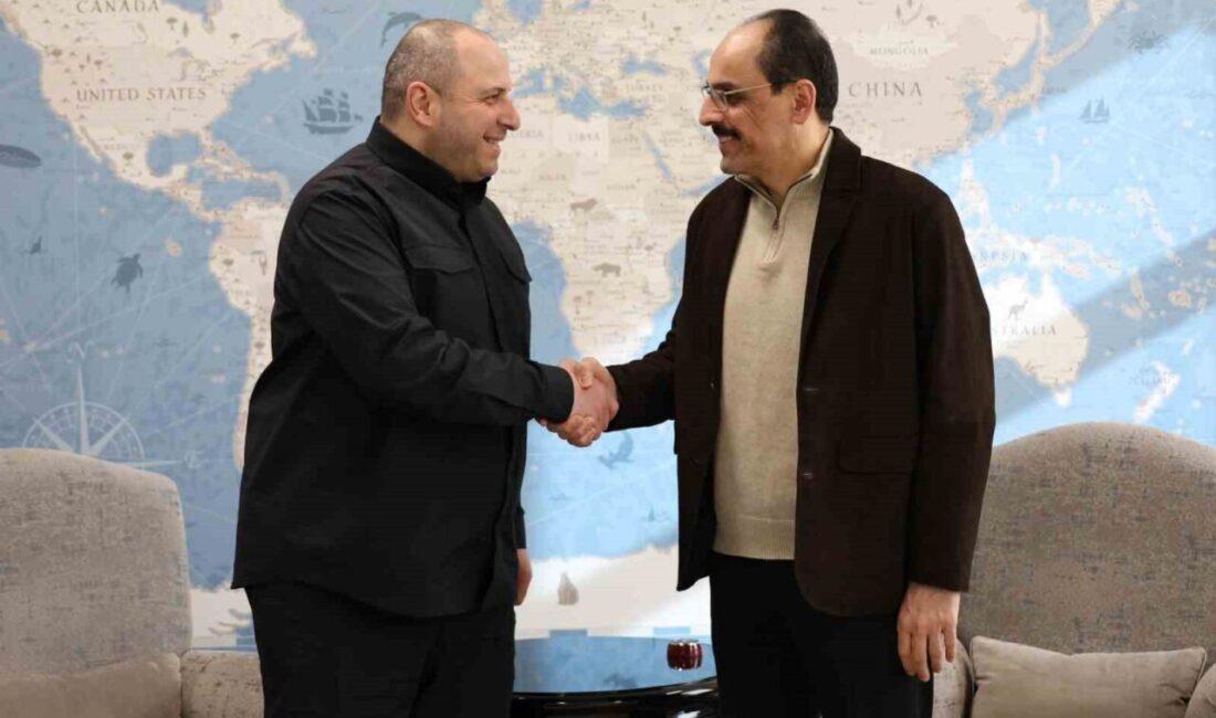 Milli İstihbarat Teşkilatı (MİT) Başkanı İbrahim Kalın, Ukrayna Ulusal Güvenlik