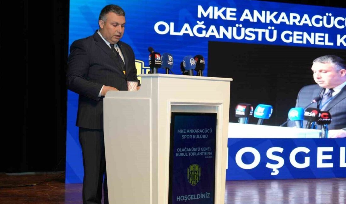 Makine ve Kimya Endüstrisi (MKE) Ankaragücü Olağanüstü Genel Kurulunda İlhami