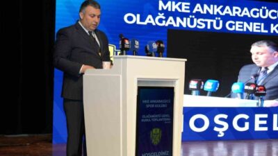 Makine ve Kimya Endüstrisi (MKE) Ankaragücü Olağanüstü Genel Kurulunda İlhami