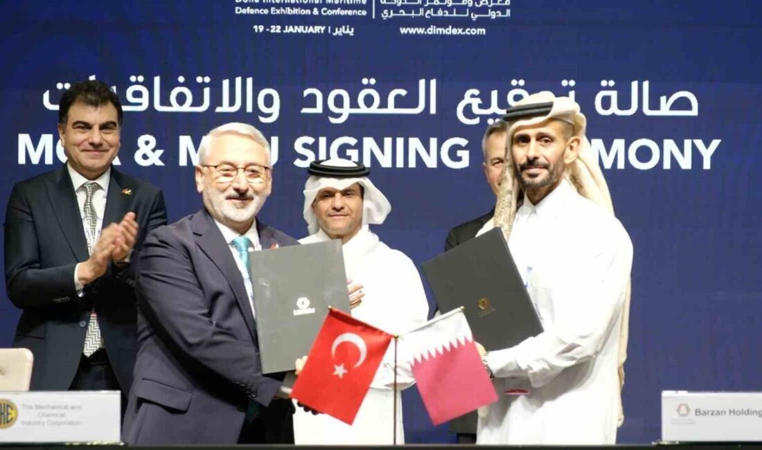 Makine ve Kimya Endüstrisi AŞ (MKE) ile Katar Savunma Bakanlığı’na