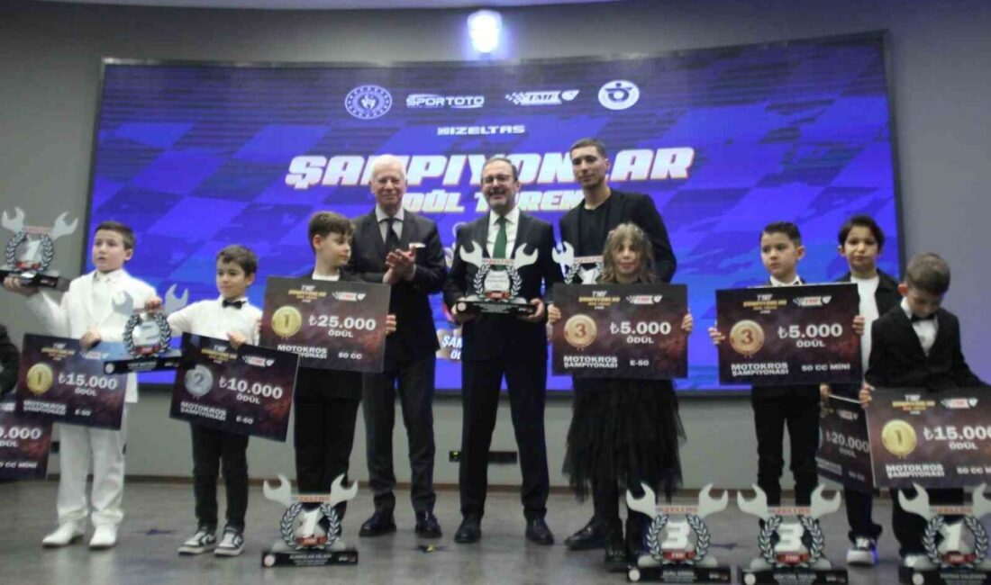 Türkiye Motosiklet Federasyonu (TMF) tarafından düzenlenen 2025 Şampiyonlar Ödül Töreni,