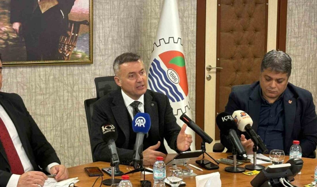 Mersin Ticaret ve Sanayi Odası (MTSO) Başkanı Hakan Sefa Çakır,