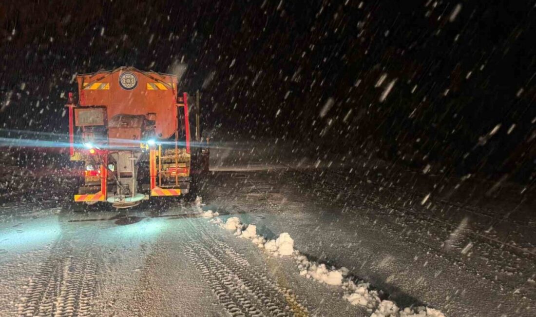 Muğla Büyükşehir Belediyesi Fen İşleri Müdürlüğü ekipleri, Muğla’nın yüksek kesimlerinde