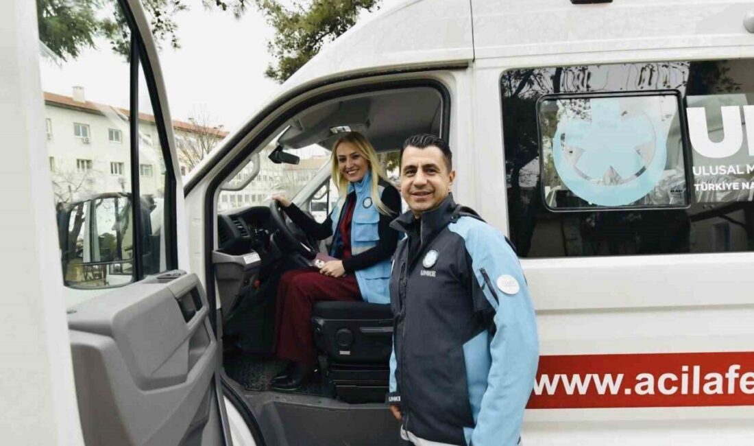 Sağlık Bakanlığı tarafından Muğla’ya tahsis edilen UMKE Lojistik Aracı, afet