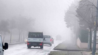 Muğla’nın Menteşe ilçesinde sabah saatlerinde etkili olan yoğun sis, günlük