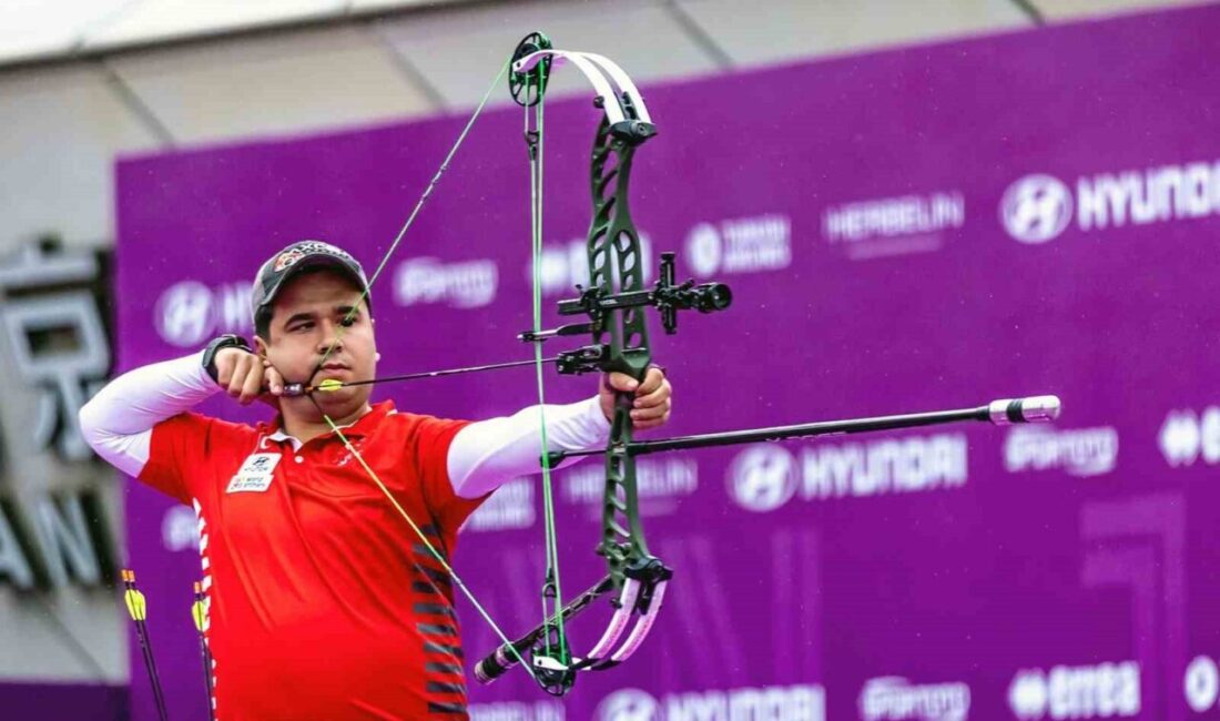 Muğla Büyükşehir Belediyesi sporcusu, milli okçu Emircan Haney, uluslararası başarılarına