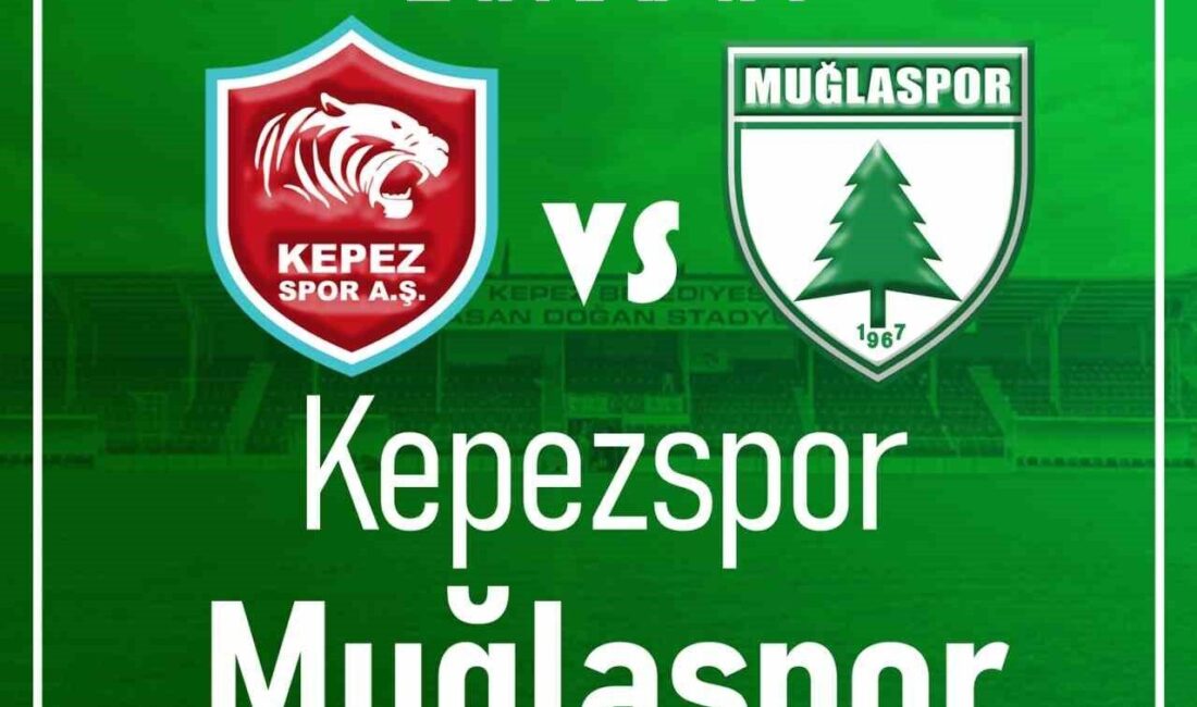 TFF 2. Lig 24. hafta mücadelesinde Muğlaspor, deplasmanda Kepezspor ile