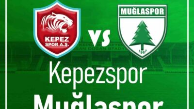 TFF 2. Lig 24. hafta mücadelesinde Muğlaspor, deplasmanda Kepezspor ile