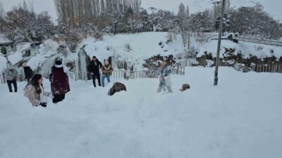Van’ın Muradiye ilçesinde bulunan ve dört mevsim ayrı bir güzelliğe