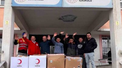 Türk Kızılayı tarafından Muradiye ilçesinde eğitim gören öğrencilere 16 bin